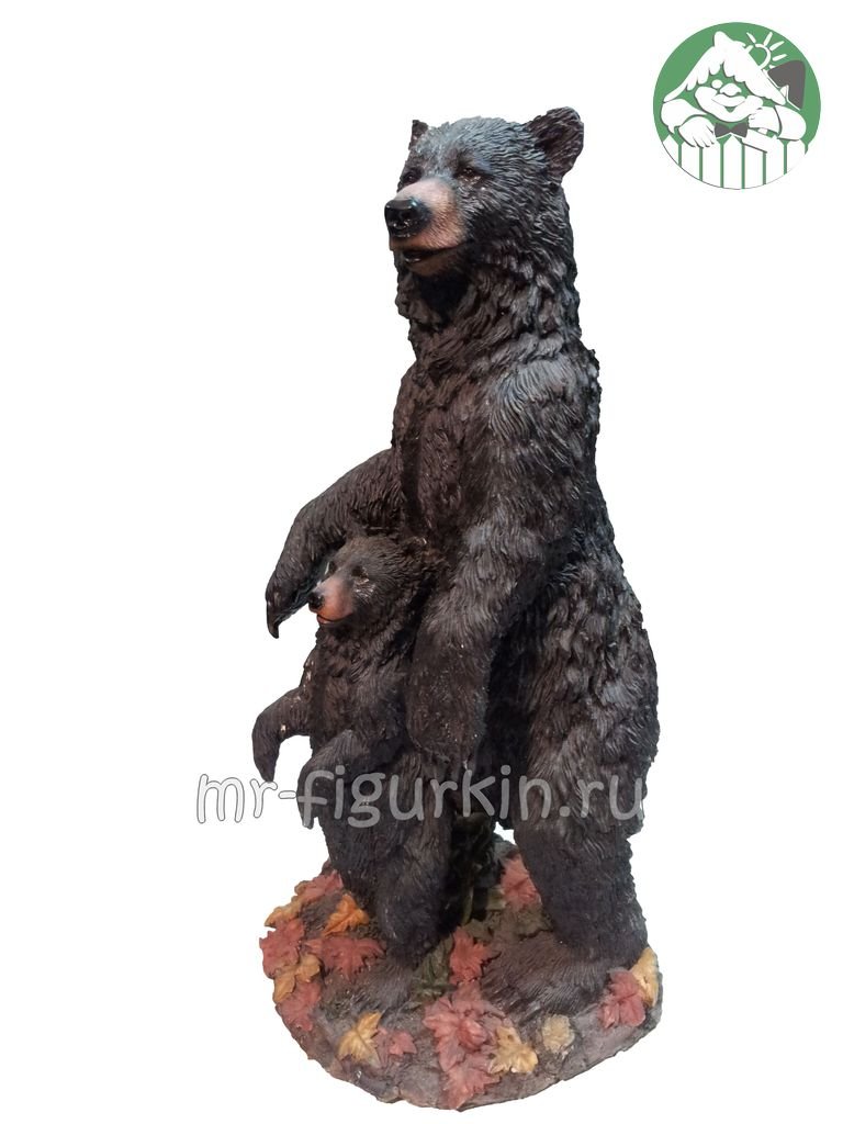 Садовая фигура Медведи два H-58 см