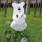 Чехол для укрытия растений на зиму Белый медведь H-100 см